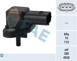 Sensor, sugerørtrykk, MAZDA, AS-131, KL47-18-211 A