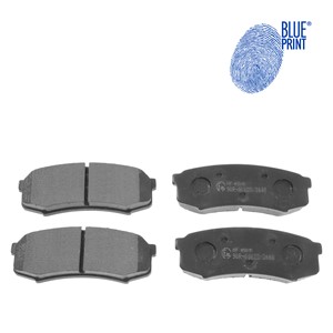 Bremseklosser sett, Bakaksel, MITSUBISHI PAJERO IV, PAJERO Van IV, 4605A458, AY060-TY006