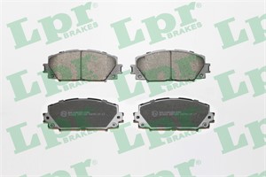 Bremseklosser sett, Framaksel, TOYOTA YARIS, 0446512640, 0446552180, 0446552200, 0446552260, 0446562260, 0446574040, 3501140G08, 4465522