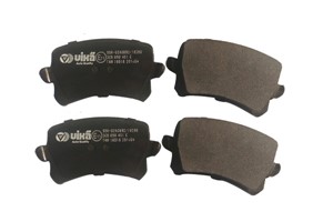 Bremseklosser sett, Bakaksel, AUDI,SEAT,VW, 3C0698451E, 3C0698451F
