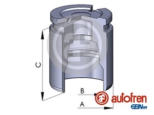 Stempel, bremseklave, Bakaksel, passer mange bilmodeller, 77366733, 77366739