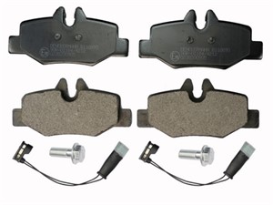 Bremseklosser sett, Bakaksel, MERCEDES-BENZ VIANO [W639], VITO / MIXTO Skåp [W639], VITO Buss [W639], 000 421 62 10, 0004216210, 001 421