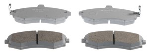 Bremseklosser sett, Framaksel, HYUNDAI ELANTRA III, ELANTRA Sedan III, MATRIX, KIA CERATO Sedan I, 5810117A10, 581012DA40, 581012DA60, 5