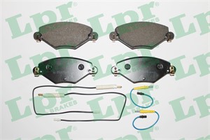 Bremseklosser sett, Framaksel, CITROËN C5 I, C5 II, C5 Break I, C5 Break II, 425215, 425248, 425288, 425346