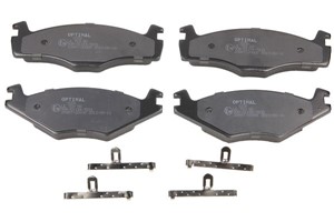 Bremseklosser sett, Framaksel, SEAT,VW, 171615115A, 191698151B, 191698151G, 191698151L, 321698151D, 321698151E, 321698151H