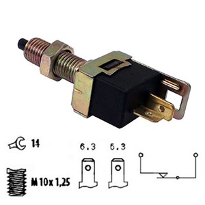 Bremselysbryter, DAIHATSU,FORD,HYUNDAI,KIA,MAZDA,MITSUBISHI,SUZUKI,TOYOTA,VW, 094840335, 094849185, 094851307, 0B00166490B, 0B00166490C,