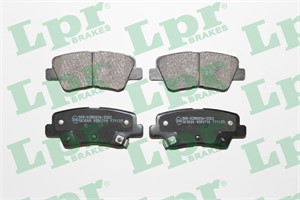 Bremseklosser sett, Bakaksel, HYUNDAI GRANDEUR, i20 II, i40 I, i40 CW I, SONATA V, KIA CEE'D, NIRO, OPTIMA, RIO III, TOYOTA AURIS Kombi,