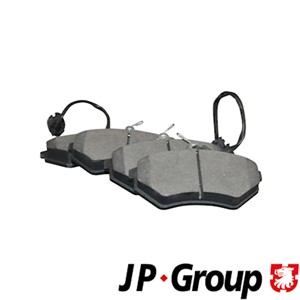 Bremseklosser sett, Framaksel, VW GOLF III, VENTO, 357698151C, 8A0698151