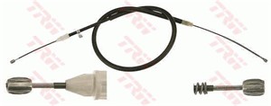 Kabel, parkeringsbremse, Bak, Bakre venstre, Høyre bak, Høyre, Venstre, RENAULT MEGANE Scenic, SCÉNIC Minibus, minivan I, 77 00 424 468