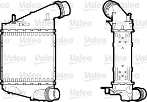 Ladeluftkjøler, RENAULT TWINGO II, TWINGO Skåp/halvkombi II, 144613211R