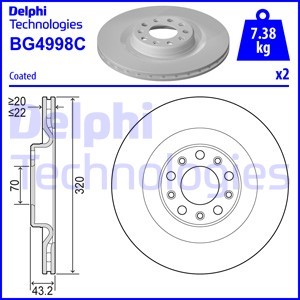 Bremseskive, Bakaksel, ALFA ROMEO GIULIA, STELVIO, 50532946, 50546509, 50554319