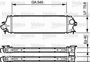 Ladeluftkjøler, OPEL,RENAULT,VAUXHALL, 4416946, 8200411160, 93854162
