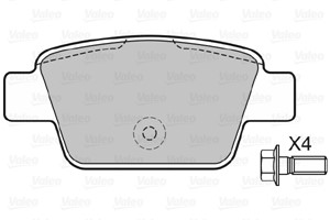 Bremseklosser sett, Bakaksel, Framaksel, ALFA ROMEO,FIAT,LANCIA, 77362271, 77362768, 77363518, 77364590, 77365809, 9949280