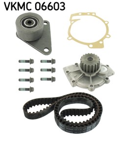 Vannpumpe + registerreimssett, VOLVO 850, 850 Kombi, S70, V70 I, 1275047, 1371753, 1388504, 271647, 271835, 271855, 271981, 271985, 2719