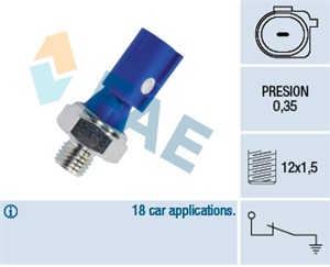 Oljetrykkbryter, MERCEDES-BENZ,MITSUBISHI,SMART, 005 153 04 28, 005 153 78 28, 0051537828, 1300716080 S, 1300716080 S1, 1300716080, 16 1