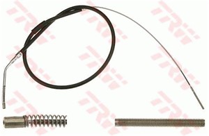 Kabel, parkeringsbremse, Bak, Høyre, Venstre, BMW 3 [E36], 3 Coupé [E36], 1 159 048, 34 41 1 159 048