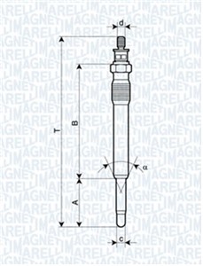 Glødeplugg, CITROËN,FIAT,LANCIA,PEUGEOT, 09900 HDI01 000, 09900 HDI01, 18550 67G00 000, 18550 67G02 000, 18550-67G00, 18550-67G02, 5960