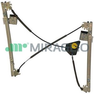 Vindusheis, Venstre, VW POLO, POLO Sedan IV, 6Q3837461G, 6Q3837461J