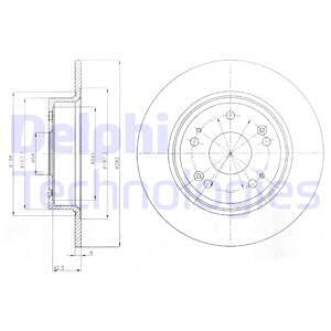 Bremseskive, HONDA ACCORD VIII, ACCORD Kombi VIII, ACCORD Sedan IX, 42510- TA0-A01, 42510SFY000, 42510-TA0-A00, 42510TA0A02