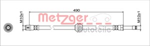Bremseslange, Framaksel høyre, Framaksel venstre, MERCEDES-BENZ VIANO [W639], VITO / MIXTO Skåp [W639], VITO Buss [W639], 639 428 13 35,