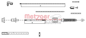 Gasskabel, RENAULT, 6025 002 330, 6025 002 332, 7700 271 055, 7700 787 473, 7700 789 191, 7700 802 684, 7700 802 690, 7700 802 691, 7700