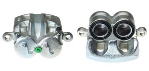 Bremsecaliper, Framaksel, Venstre, Bak akselen, MITSUBISHI, MR510537