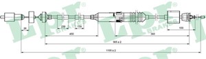 Kabel, clutchbetjening, RENAULT LAGUNA I, LAGUNA Grandtour I, 8200018668