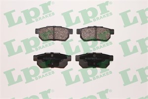 Bremseklosser sett, Bakaksel, HONDA ACCORD III, ACCORD Aerodeck III, CRX II, INTEGRA Halvkombi, PRELUDE III, ROVER 400 Halvkombi II, 430