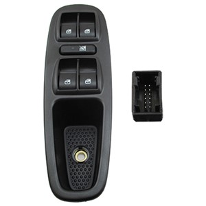 Bryter, vindusløfter, Foran venstre, FIAT 500L, 735555018, 735600118, 735632384