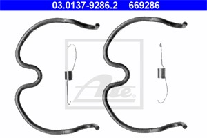 Tilbehørsett, bremsesko, Bakaksel, OPEL AGILA, VAUXHALL AGILA Mk I, 47 05 129, 47 05 134