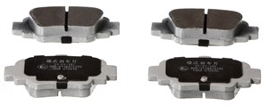 Bremseklosser sett, Bakaksel, NISSAN MICRA II, 4406099B25, 4406099B85