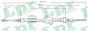 Kabel, parkeringsbremse, Høyre, Venstre, AUDI 100 C3 Avant, 100 C3 Sedan, 100 C4 Avant, 100 C4 Sedan, 200 C3 Avant, 200 C3 Sedan, 443609