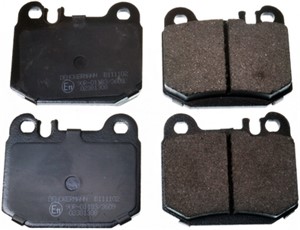 Bremseklosser sett, Bakaksel, MERCEDES-BENZ M-KLASS [W163], 163 420 07 20, 163 420 09 20, 163 420 11 20, 1634200720, 1634200920, 1634201