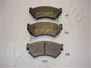 Bremseklosser sett, Framaksel, SUBARU JUSTY I, 0725193040, 725193040, 725193041