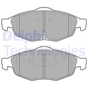 Bremseklosser sett, Framaksel, CHRYSLER SEBRING, SEBRING Cabriolet, 05018942AA, 05018945AA, 5018942AA, 5018945AA, 5093021AA