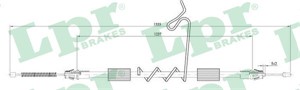 Kabel, parkeringsbremse, Bak, Venstre, FORD TRANSIT Buss, TRANSIT Skåp, 4122075, 4331046