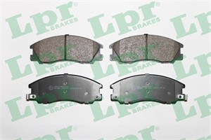 Bremseklosser sett, Framaksel, HYUNDAI TERRACAN, 58101H1A00, 58101H1A01, 58101H1A10