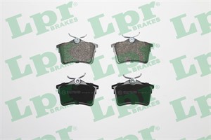 Bremseklosser sett, Bakaksel, CITROËN,PEUGEOT, 425414, 425415, 425429