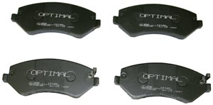 Bremseklosser sett, Framaksel, CHRYSLER VOYAGER IV, DODGE CARAVAN, JEEP CHEROKEE, 05019984AA, 05066427AA