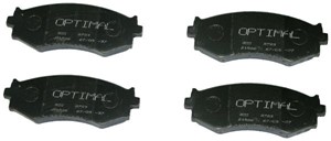 Bremseklosser sett, Framaksel, HYUNDAI SONATA II, NISSAN PRAIRIE PRO, PRIMERA Traveller, SKYLINE Coupé, 1303694, 14289, 18846-11070, 3S7