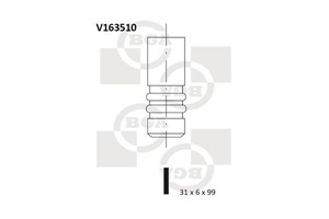 Innløpsventil, SEAT AROSA, VW LUPO I, POLO, 030109601AK, 30109601AK