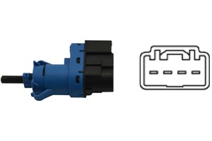 Bremselysbryter, ASTON MARTIN,FIAT,FORD,FORD USA,IVECO,JAGUAR,LAND ROVER,MAZDA,VOLVO, BN7N66490, BN7N66490A