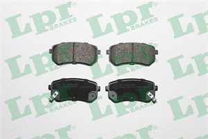 Bremseklosser sett, Bakaksel, HYUNDAI i10 I, KIA PICANTO, 5830207A00, 5830207A10, 583020XA00