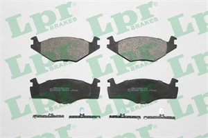 Bremseklosser sett, Framaksel, SEAT,VW, 191698151B, 191698151G, 321698151H