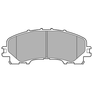 Bremseklosser sett, Framaksel, INFINITI Q50, Q60 Coupé, QX50 II, NISSAN X-TRAIL, X-TRAIL VAN, RENAULT KOLEOS II, 4106 087 10R, 410608710