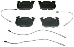 Bremseklosser sett, Foran, CITROËN,PEUGEOT,RENAULT, 425091, 425092, 425120, 425165