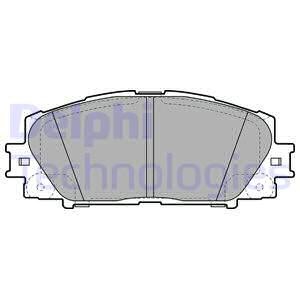 Bremseklosser sett, Framaksel, LEXUS CT, TOYOTA PRIUS, PRIUS PHV, 04465-0W140, 04465-0W141, 0446547060, 04465-47060, 0446547070, 0446547