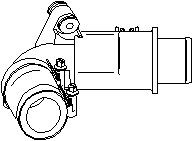 Ladeluftslange, , DACIA,RENAULT, 8200 109 955, 8200 164 191