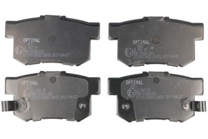 Bremseklosser sett, Bakaksel, ROVER,HONDA,SUZUKI,ACURA,FIAT, 43022S2A000, 43022S3N000, 43022S3NE50, 43022S7S010, 43022S9A010, 43022S9AE5