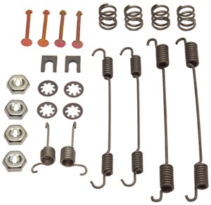 Tilbehørsett, bremsesko, Bak, CITROËN,NISSAN,PEUGEOT,RENAULT, 4308 38, 4308 57, 4308 59, 4308 61, 4308.57, 44090-00QAD, 77 01 205 518